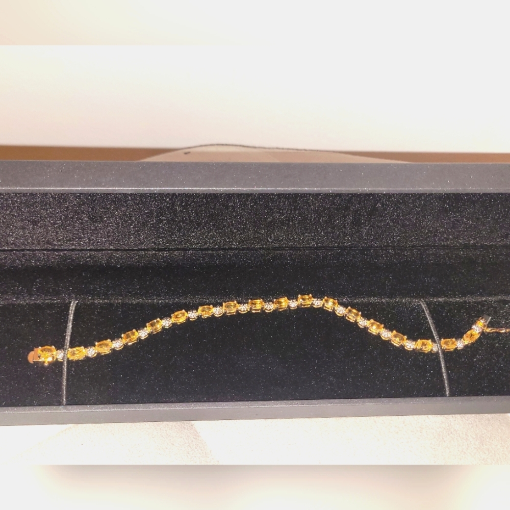 Diamond 💎 and Citron Bracelet
